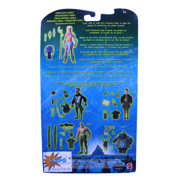 Disney Atlantis Actionfigur Princess Kida (Mattel 2000) – OVP – Selten
